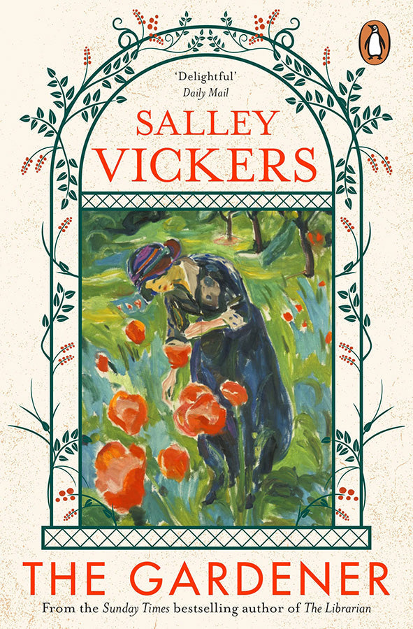Book cover of The Gardener by Salley Vickers at Wild and the Sage, Galle, Sri Lanka