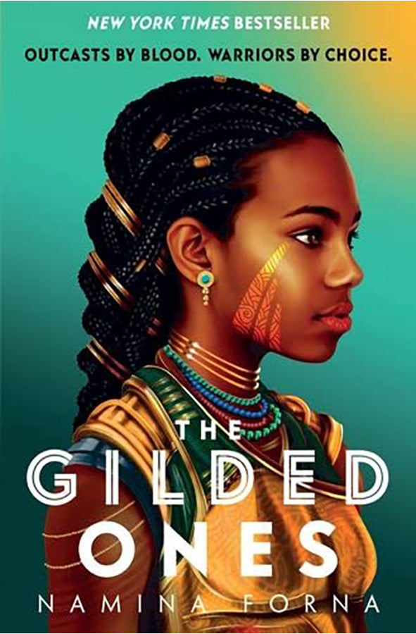 Book cover of The Gilded Ones by Namina Forna at Wild and the Sage, Galle, Sri Lanka