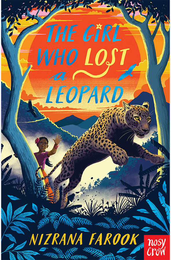 Book cover of The Girl Who Lost a Leopard by Nizrana Farook at Wild and the Sage, Galle, Sri Lanka