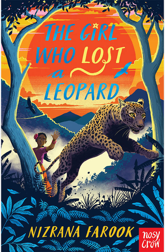 Book cover of The Girl Who Lost a Leopard by Nizrana Farook at Wild and the Sage, Galle, Sri Lanka
