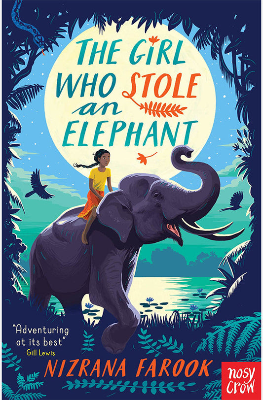 Book cover of The Girl Who Stole an Elephant by Nizrana Farook at Wild and the Sage, Galle, Sri Lanka
