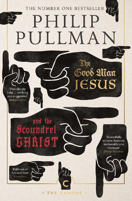 Book cover of The Good Man Jesus and the Scoundrel Christ by Philip Pullman at Wild and the Sage, Galle, Sri Lanka