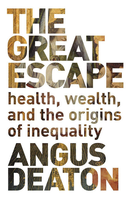 Book cover of The Great Escape by Angus Deaton at Wild and the Sage, Galle, Sri Lanka