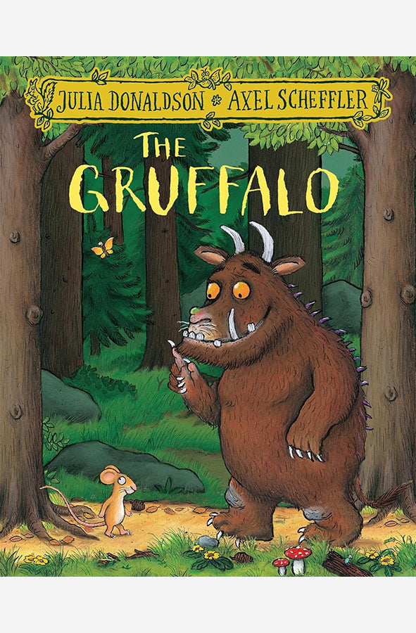 Book cover of The Gruffalo by Julia Donaldson at Wild and the Sage, Galle, Sri Lanka