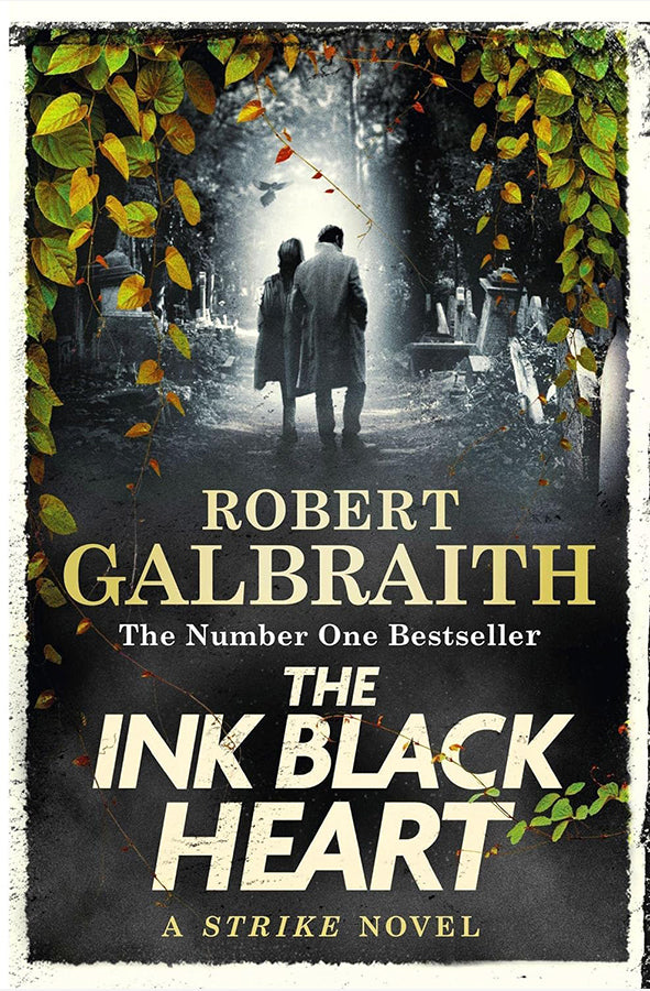 Book cover of The Ink Black Heart by Robert Galbraith at Wild and the Sage, Galle, Sri Lanka