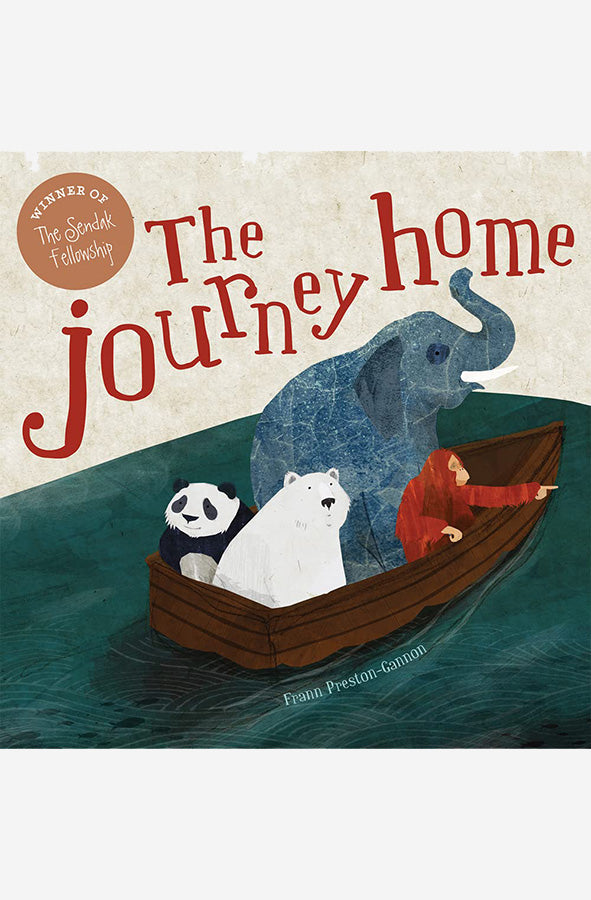 Book cover of The Journey Home by Frann Preston Gannon at Wild and the Sage, Galle, Sri Lanka