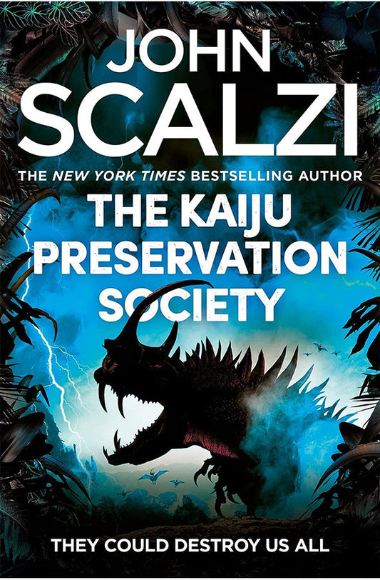 Book cover of The Kaiju Preservation Society by John Scalzi at Wild and the Sage, Galle, Sri Lanka