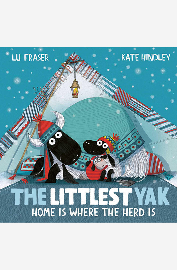 Book cover of The Littlest Yak: Home Is Where the Herd Is by Lu Fraser at Wild and the Sage, Galle, Sri Lanka