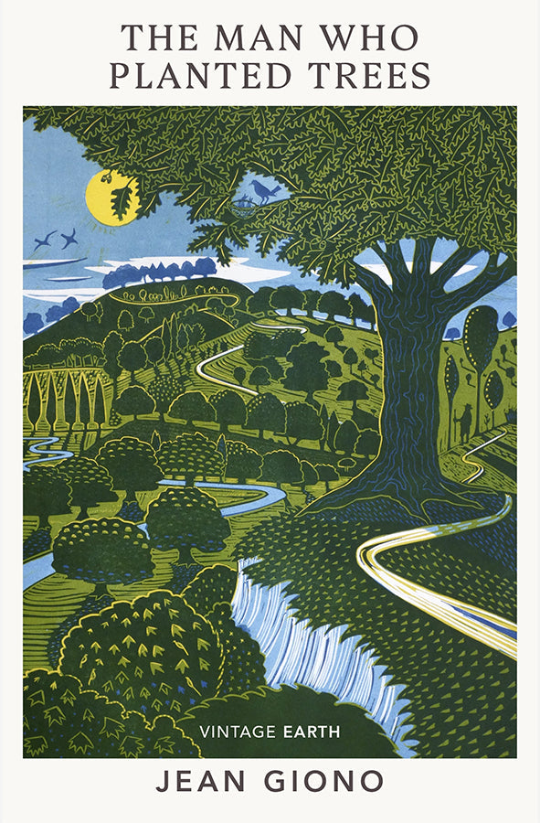 Book cover of The Man who Planted Trees by Jean Giono at Wild and the Sage, Galle, Sri Lanka