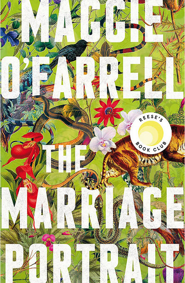 Book cover of The Marriage Portrait by Maggie-O'Farrell at Wild and the Sage, Galle, Sri Lanka