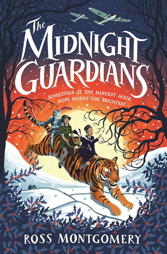 Book cover of The Midnight Guardians by Ross Montgomery at Wild and the Sage, Galle, Sri Lanka