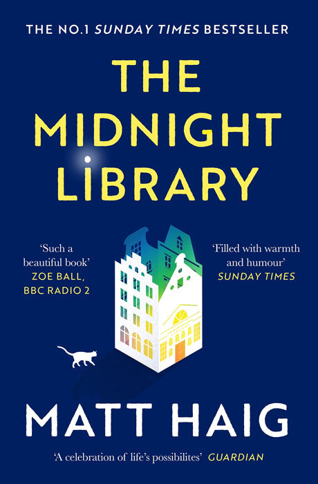 Book cover of The Midnight Library by Matt Haig at Wild and the Sage, Galle, Sri Lanka