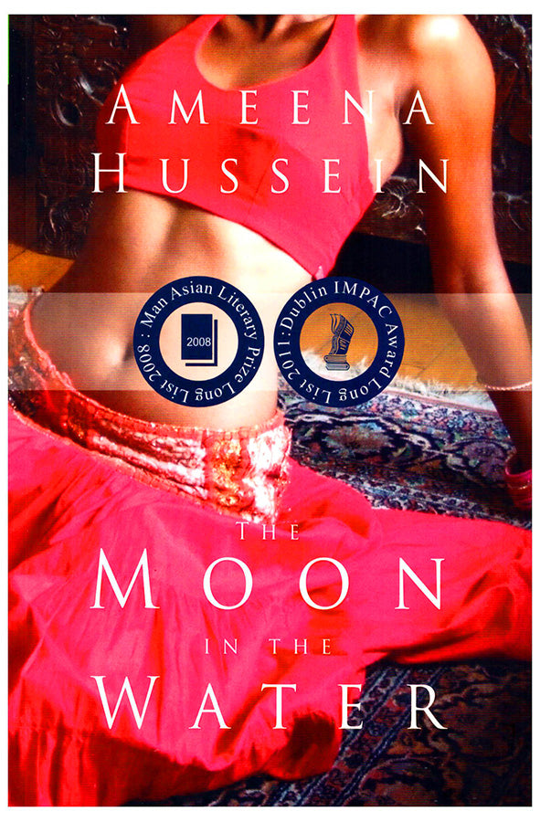 Book cover of The Moon in the Water by Ameena Hussein at Wild and the Sage, Galle, Sri Lanka