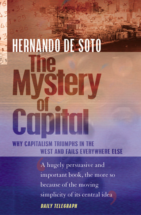 Book cover of The Mystery of Capital by Hernando De Soto at Wild and the Sage, Galle, Sri Lanka
