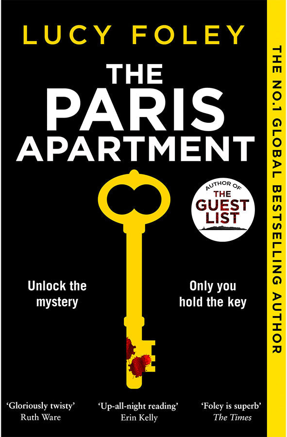 Book cover of The Paris Apartment by Lucy Foley at Wild and the Sage, Galle, Sri Lanka