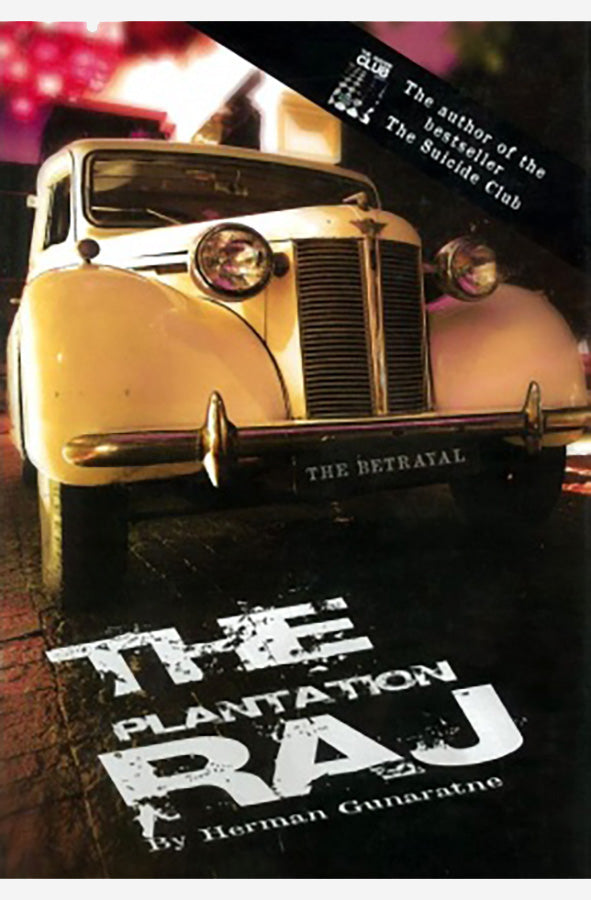 Book cover of The Plantation Raj by Herman Gunaratne at Wild and the Sage, Galle, Sri Lanka