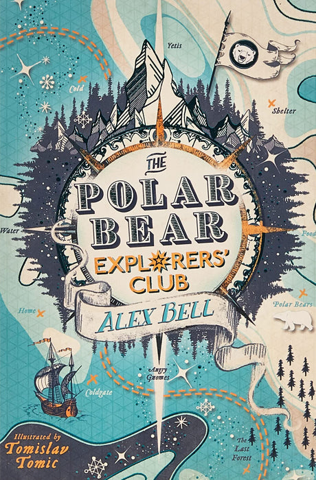 Book cover of The Polar Bear Explorers Club by Alex Bell at Wild and the Sage, Galle, Sri Lanka
