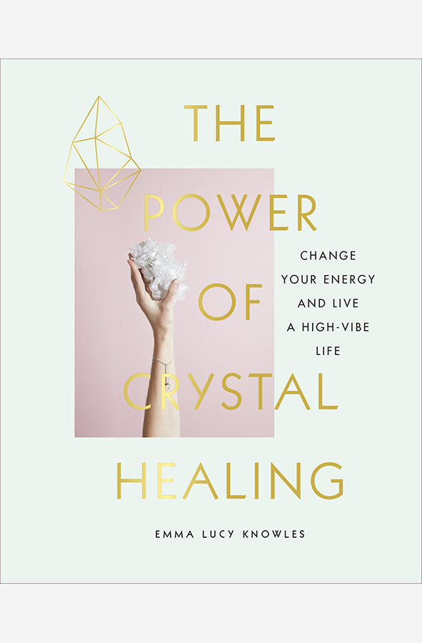 Book cover of The Power of Crystal Healing by Emma Lucy Knowles at Wild and the Sage, Galle, Sri Lanka