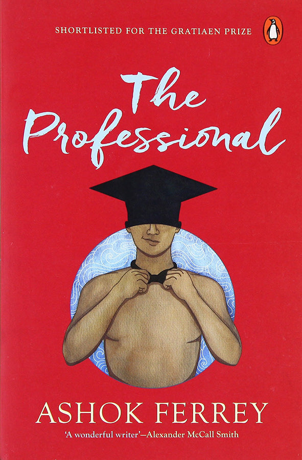 Book cover of The Professional by Ashok Ferrey at Wild and the Sage, Galle, Sri Lanka