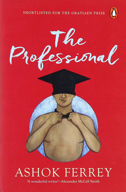 Book cover of The Professional by Ashok Ferrey at Wild and the Sage, Galle, Sri Lanka