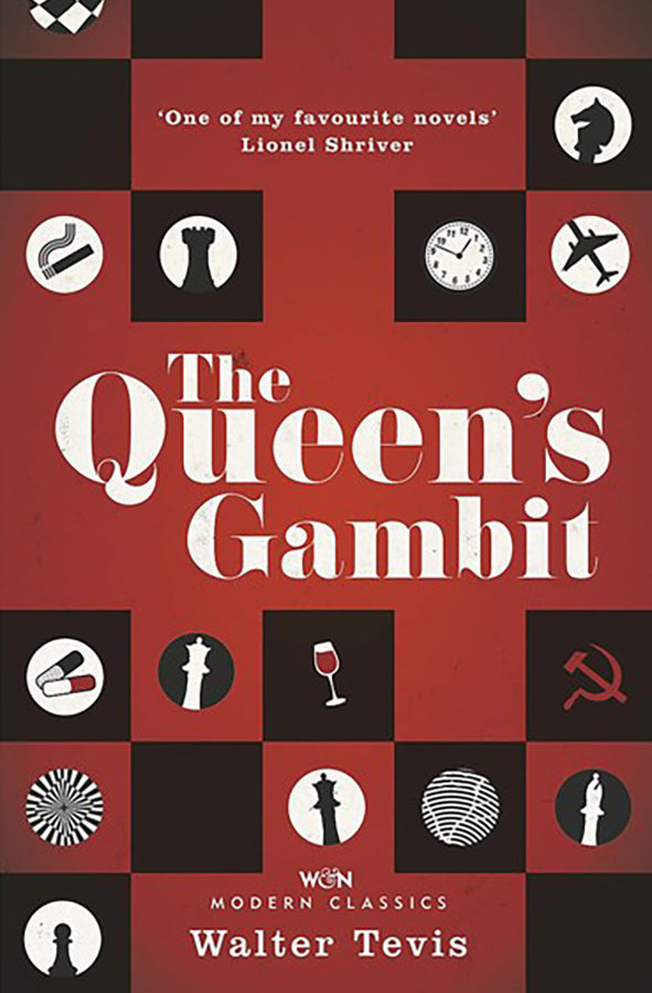 Book cover of The Queen's Gambit by Walter Tevis at Wild and the Sage, Galle, Sri Lanka
