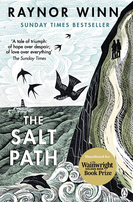 Book cover of The Salt Path by Raynor Winn at Wild and the Sage, Galle, Sri Lanka