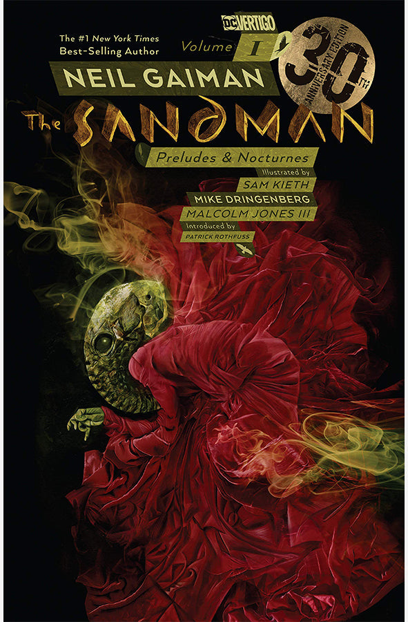 Book cover of The Sandman Vol 1 by Neil Gaiman at Wild and the Sage, Galle, Sri Lanka