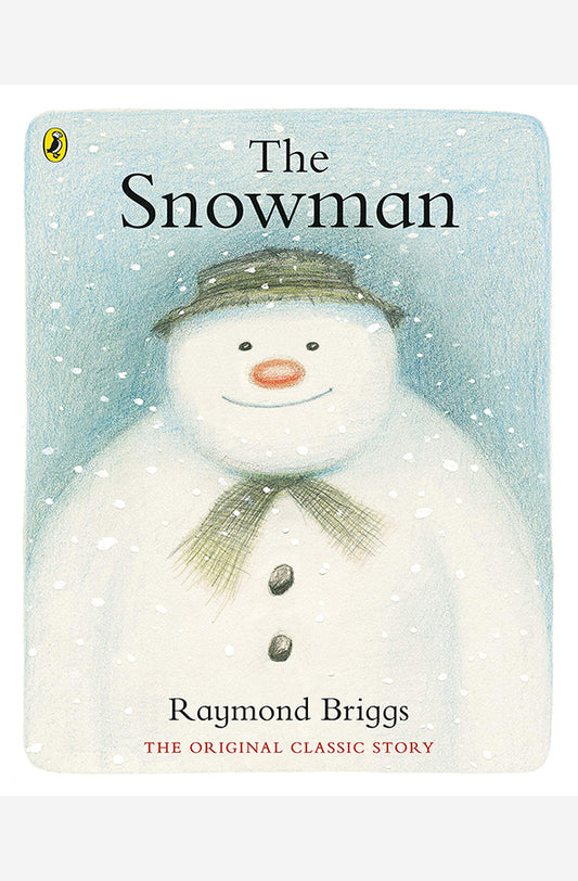 Book cover of The Snowman by Raymond Briggs at Wild and the Sage, Galle, Sri Lanka