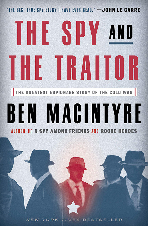 Book cover of The Spy and the Traitor by Ben Macintyre at Wild and the Sage, Galle, Sri Lanka