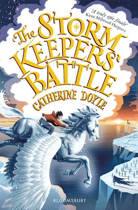 Book cover of The Storm Keepers' Battle by Catherine Doyle at Wild and the Sage, Galle, Sri Lanka