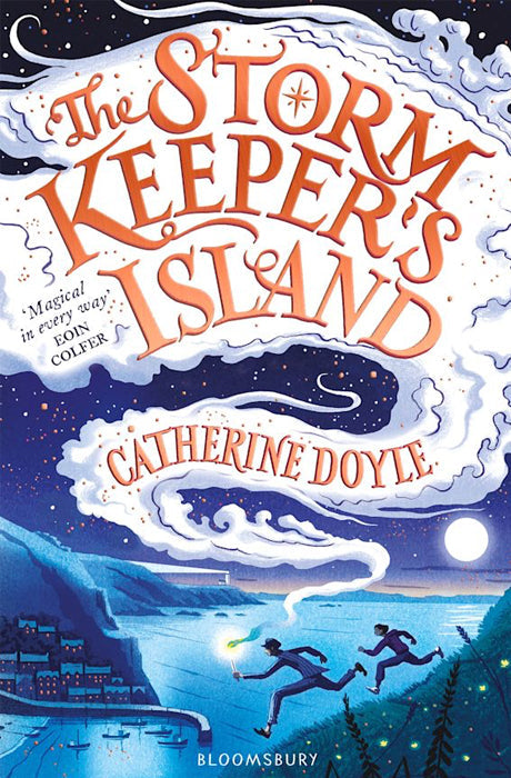 Book cover of The Storm Keeper's Island by Catherine Doyle at Wild and the Sage, Galle, Sri Lanka