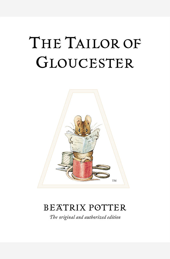Book cover of The Tailor of Gloucester by Beatrix Potter at Wild and the Sage, Galle, Sri Lanka