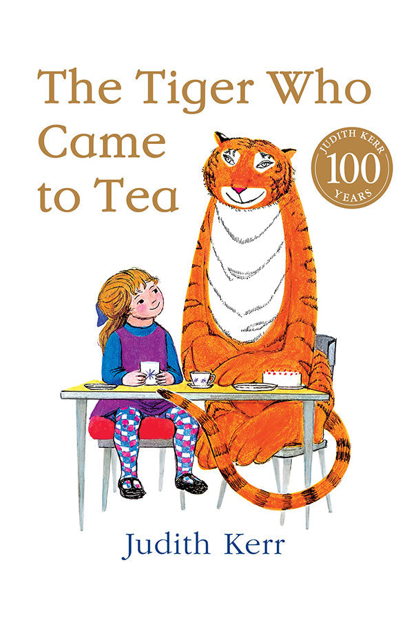 Book cover of The Tiger who Came to Tea by Judith Kerr at Wild and the Sage, Galle, Sri Lanka