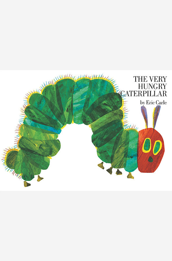 Book cover of The Very Hungry Caterpillar by Eric Carle at Wild and the Sage, Galle, Sri Lanka