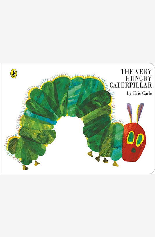 Book cover of The Very Hungry Caterpillar by Eric Carle at Wild and the Sage, Galle, Sri Lanka