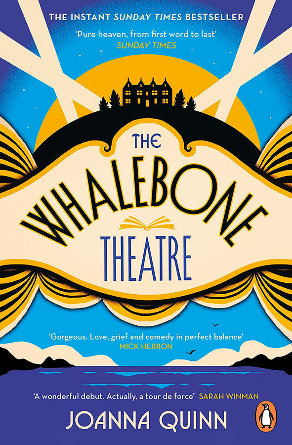 Book cover of The Whalebone Theatre by Joanna Quinn at Wild and the Sage, Galle, Sri Lanka