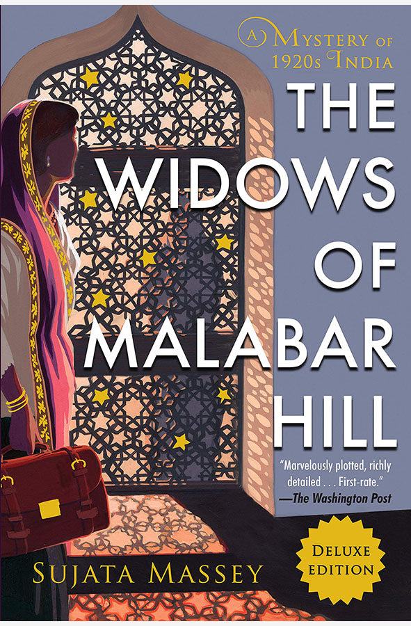 Book cover of The Widows of Malabar Hill by Sujata Massey at Wild and the Sage, Galle, Sri Lanka
