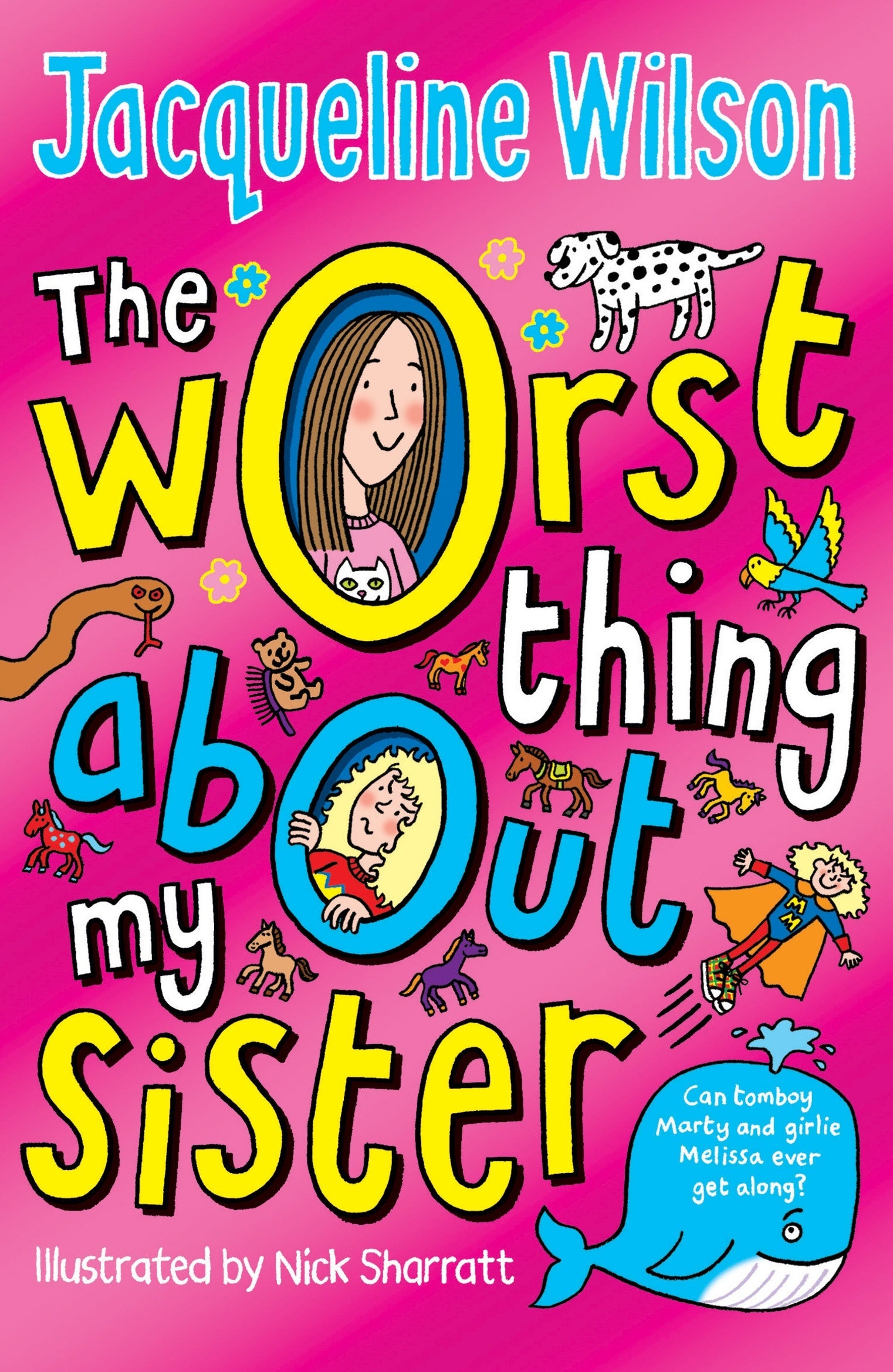 Book cover of The Worst Thing About My Sister by Jacqueline Wilson at Wild and the Sage, Galle, Sri Lanka