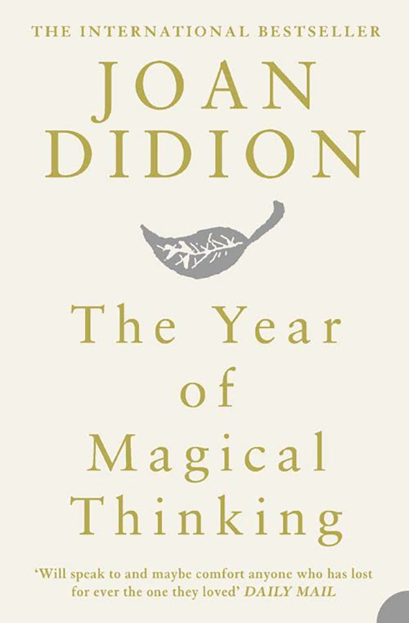 Book cover of The Year of Magical Thinking by Joan Didion at Wild and the Sage, Galle, Sri Lanka
