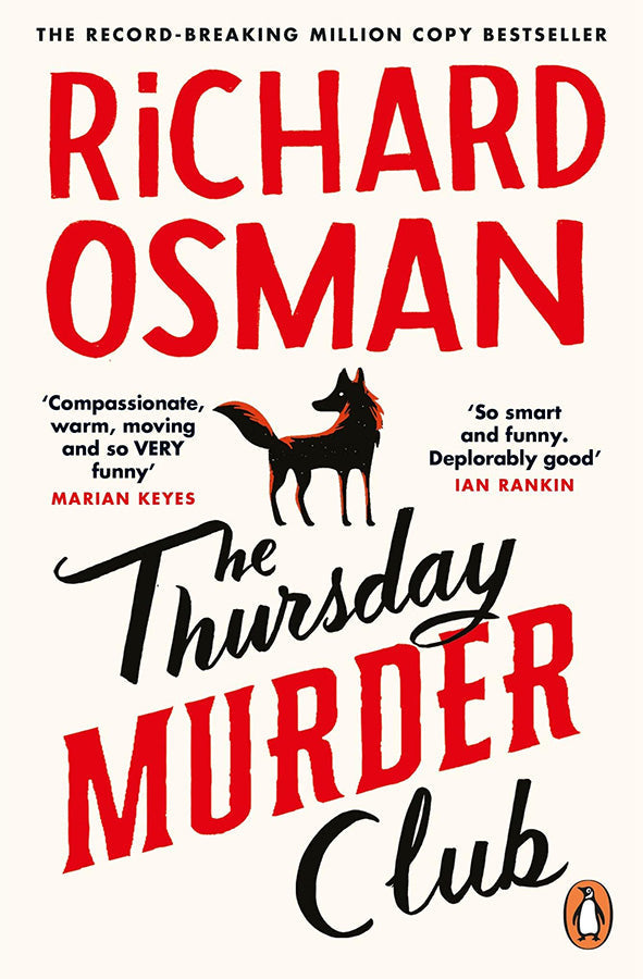 Book cover of Thursday Murder Club by Richard Osman at Wild and the Sage, Galle, Sri Lanka