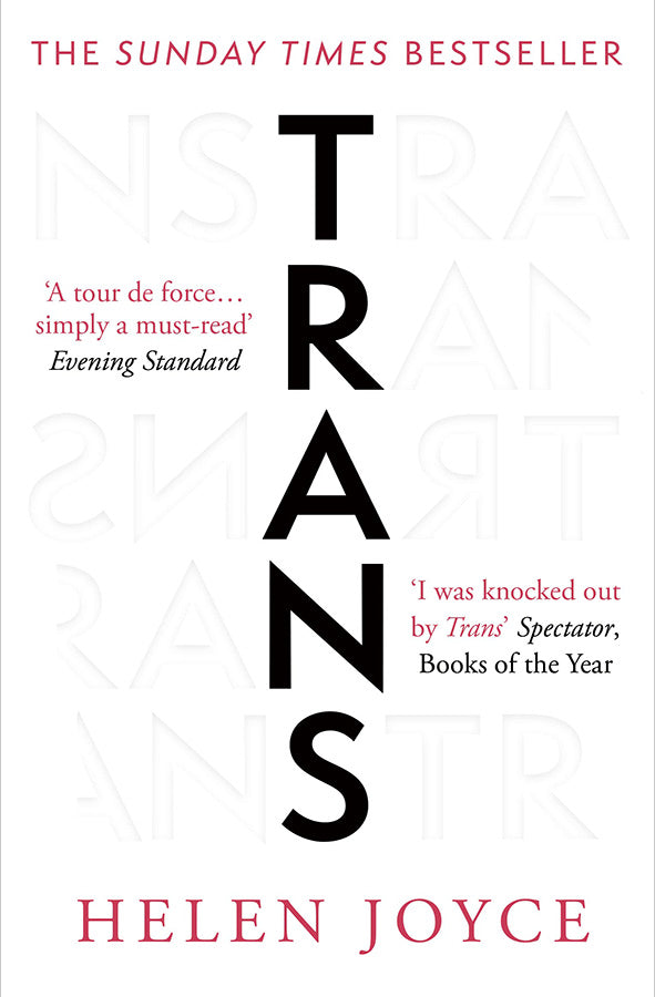 Book cover of Trans by Helen Joyce at Wild and the Sage, Galle, Sri Lanka
