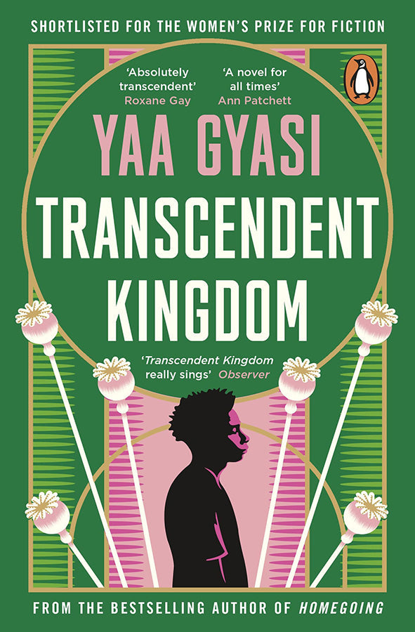 Book cover of Transcendent Kingdom by Yaa Gyasi at Wild and the Sage, Galle, Sri Lanka