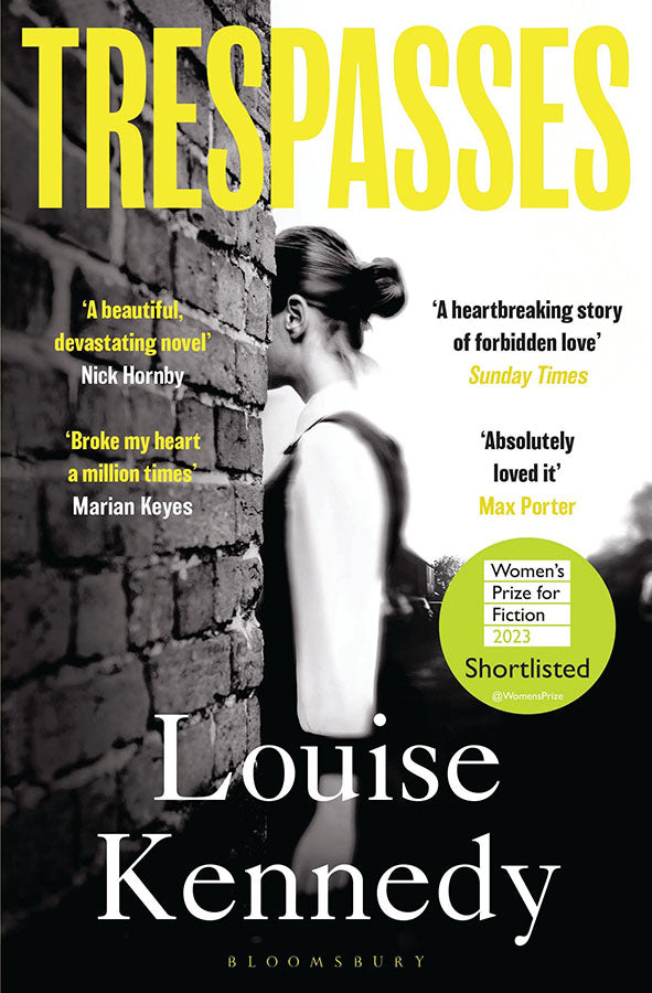 Book cover of Trespasses by Louise Kennedy at Wild and the Sage, Galle, Sri Lanka