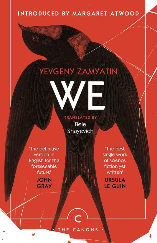 Book cover of We by Yevgeny Zamyatin at Wild and the Sage, Galle, Sri Lanka