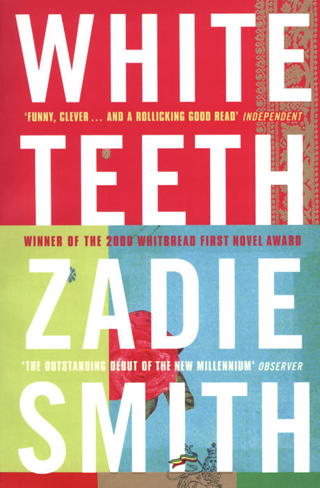 Book cover of White Teeth by Zadie Smith at Wild and the Sage, Galle, Sri Lanka