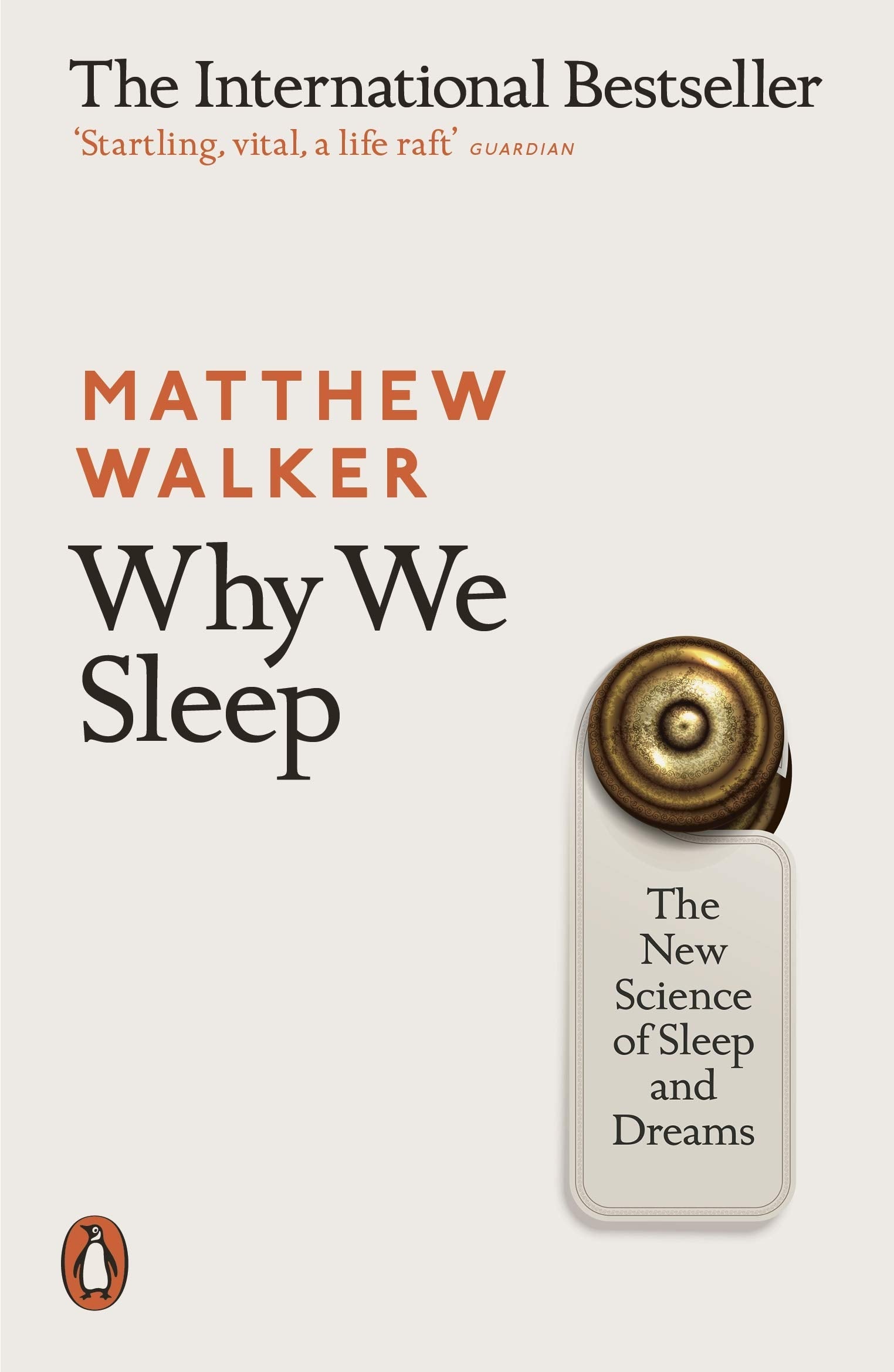Book cover of Why We Sleep by Matthew Walker at Wild and the Sage, Galle, Sri Lanka