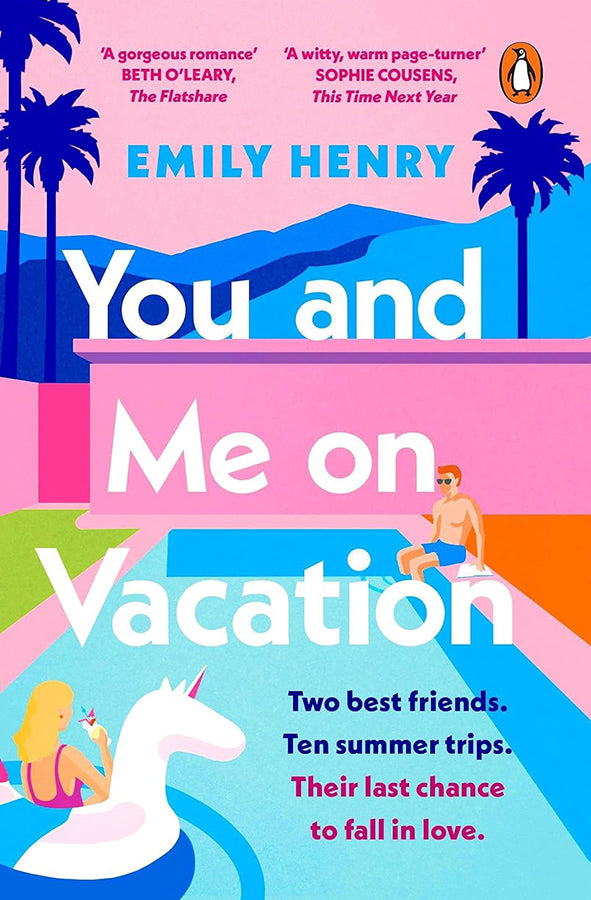 Book cover of You and Me on Vacation by Emily Henry at Wild and the Sage, Galle, Sri Lanka